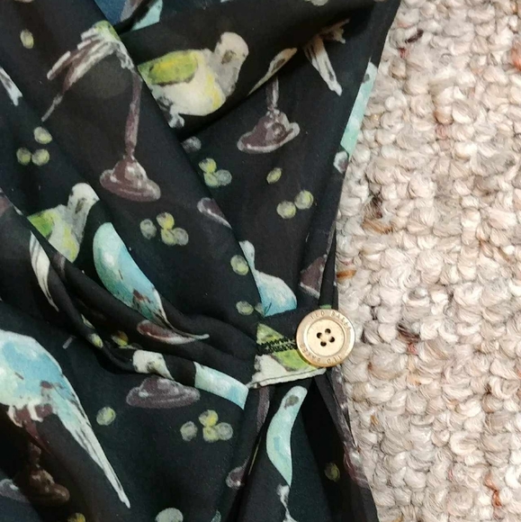Ted Baker budgies wrap dress - Picture 9 of 12